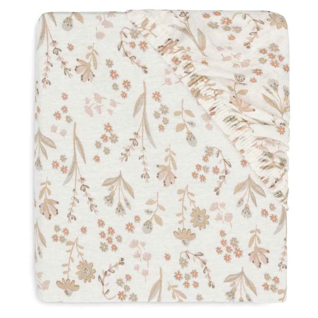 Jollein® Fitted Sheet Jersey 120x60 Bloomy – Evitas
