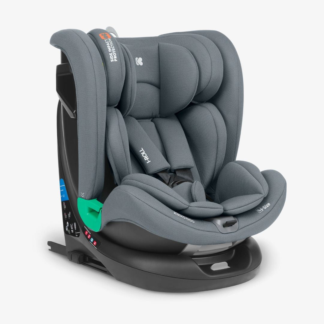 KikkaBoo® Otroški avtosedež 360 i-Roll i-SIZE (40-150 cm) Dark Grey KikkaBoo