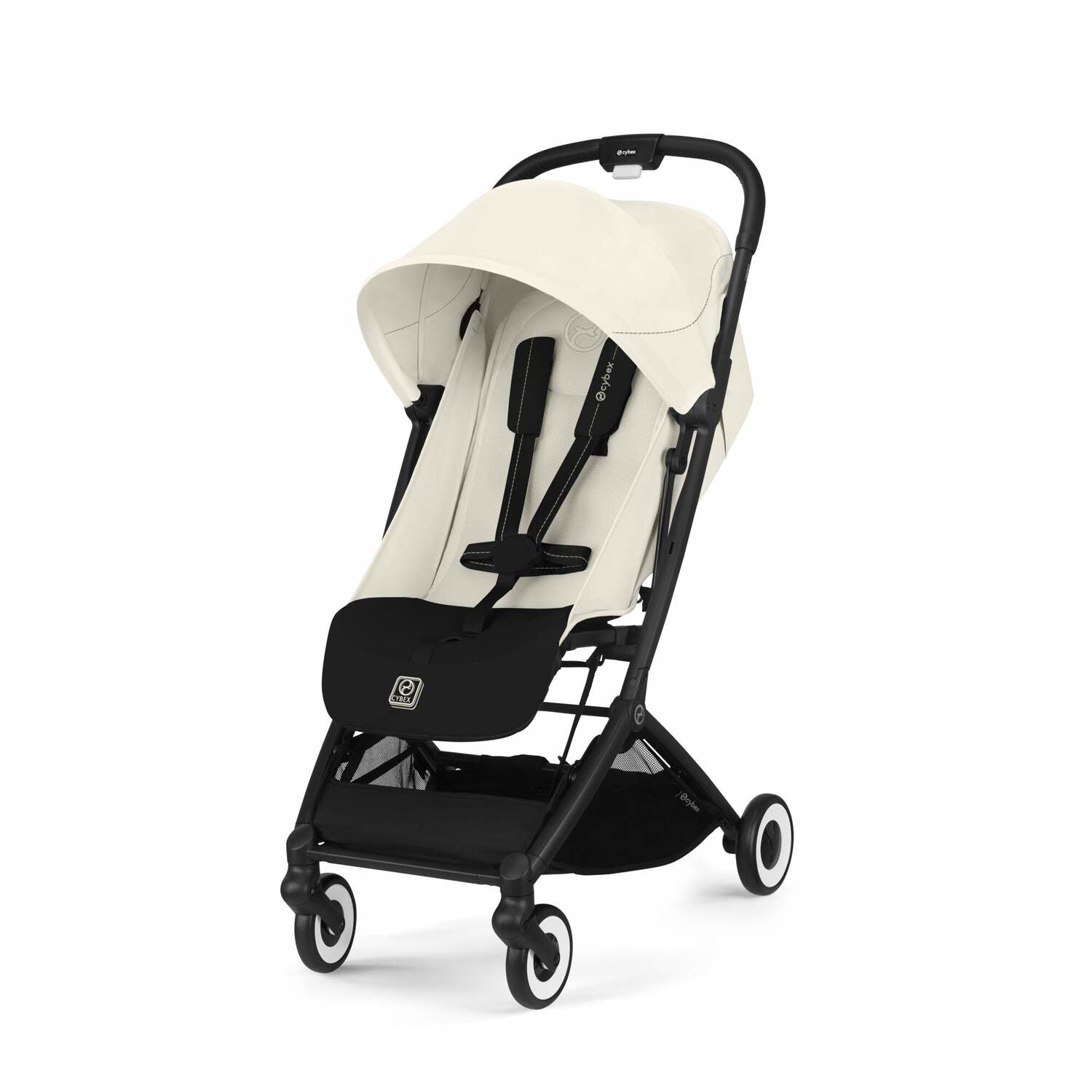 Cybex® Otroški voziček Orfeo (0-22kg) Canvas White (Black Frame) Cybex