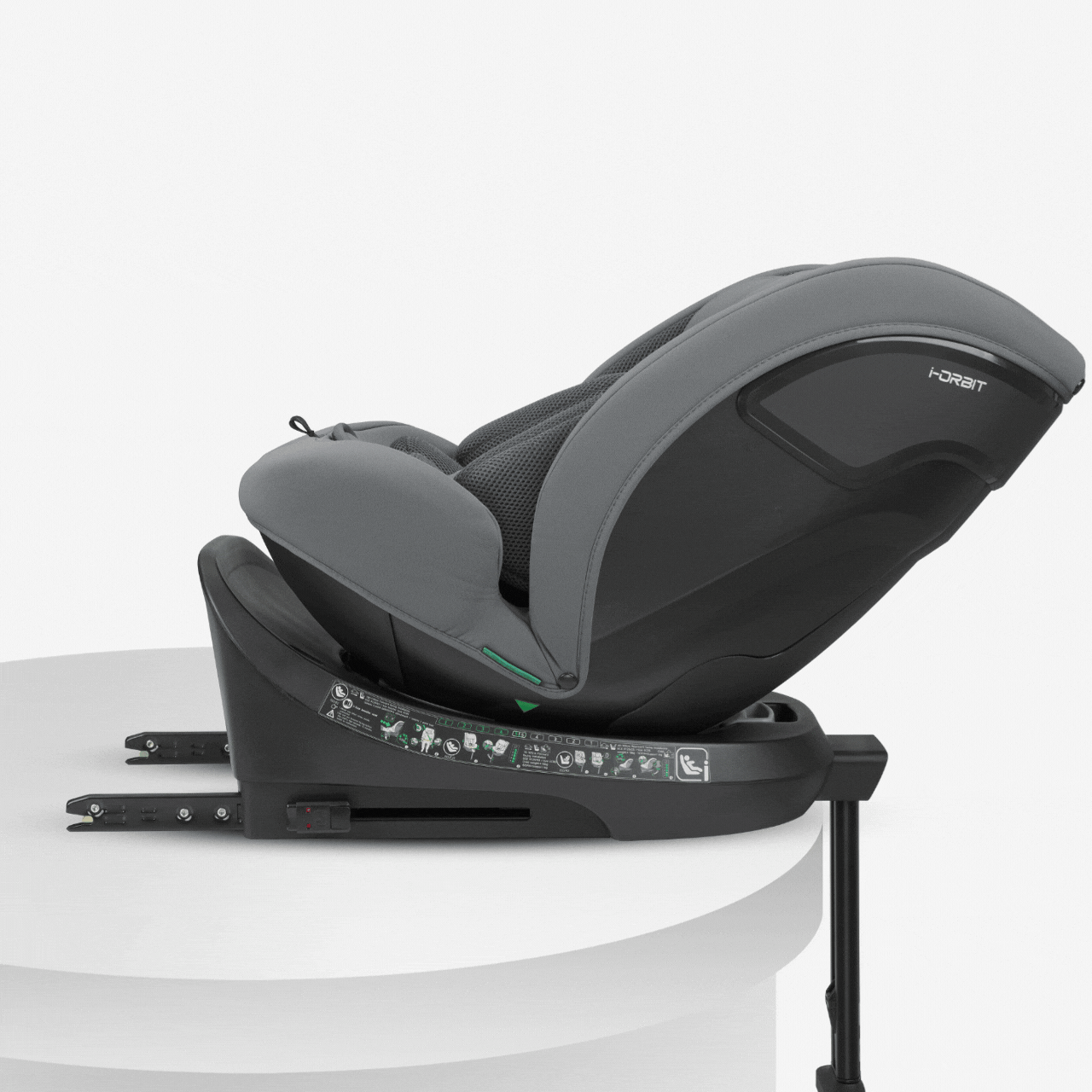 KikkaBoo® Otroški avtosedež 360° i-Orbit i-SIZE (40-150 cm) Light Grey 2025 KikkaBoo