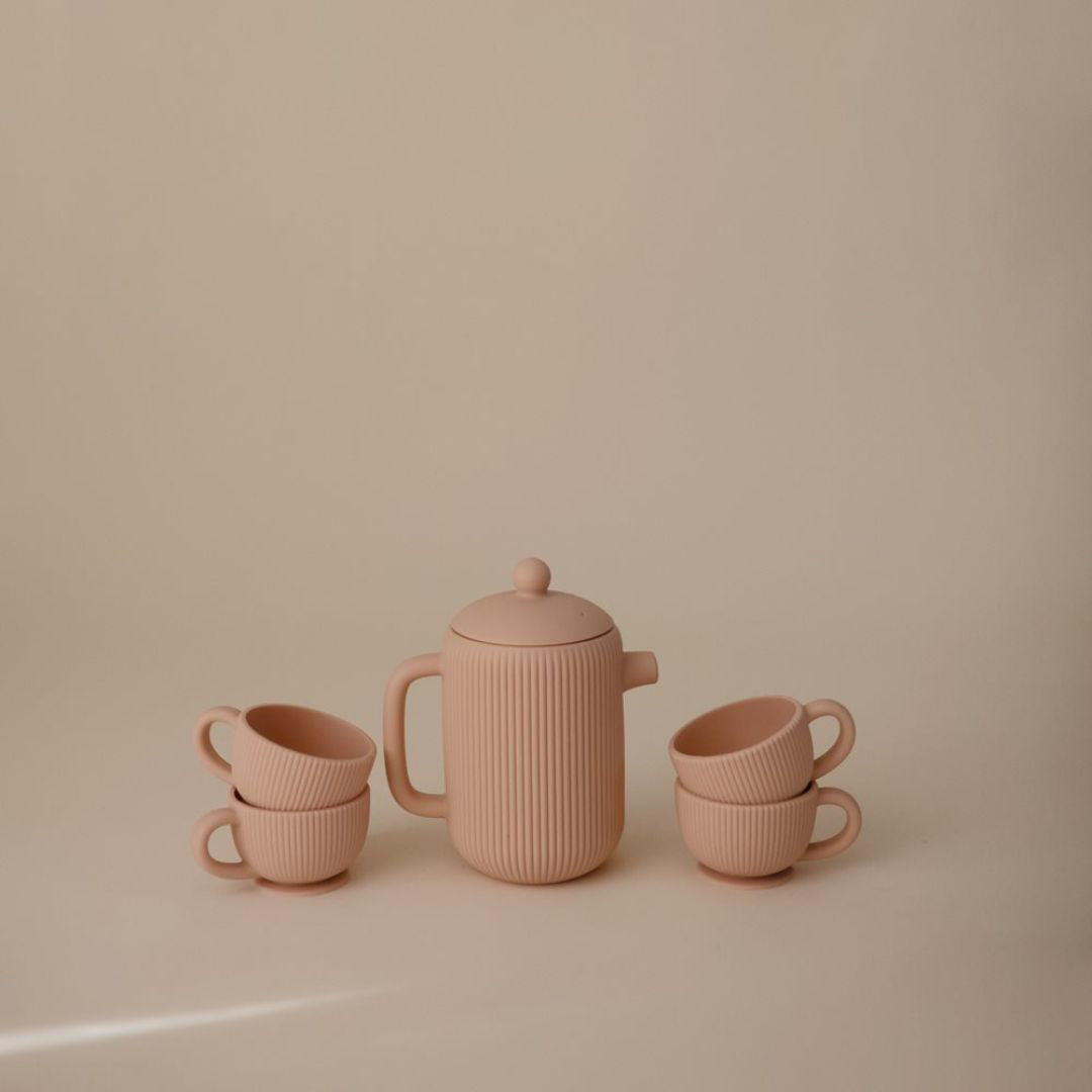 Mushie® Set za čajanko Blush Mushie