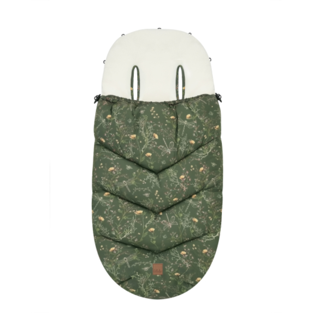 KikkaBoo® Zimska vreča Luxury Secret Garden Green KikkaBoo