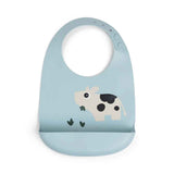 Done by Deer® Bavaglino in silicone Dotti Blue