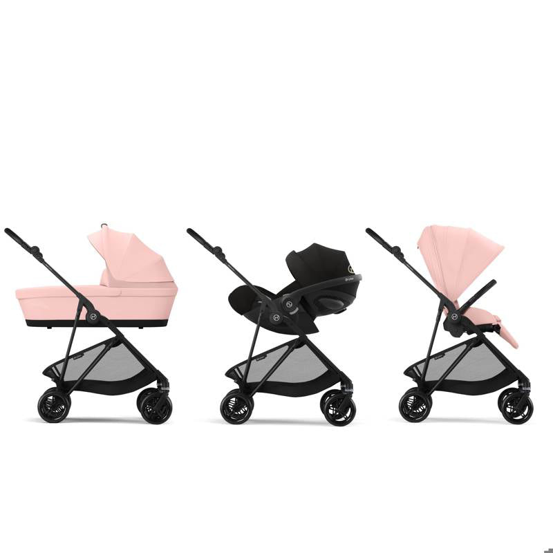 Cybex® Otroški voziček Melio™ Carbon (0-15 kg) Candy Pink 2025 Cybex