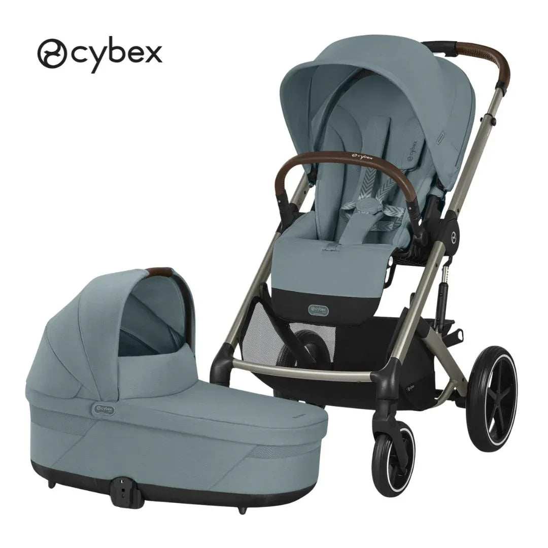 Cybex® Stroller Balios 2in1 S Lux (0-22 kg) Stormy Blue (Taupe Frame) –  Evitas