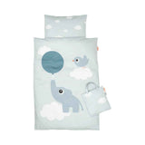 Done by Deer® Children's bedding Elphee Blue 100x140