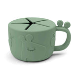 Done by Deer® Lonček za prigrizke Peekaboo Raffi Green