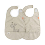 Done by Deer® Lot de 2 bavoirs Lalee Sand