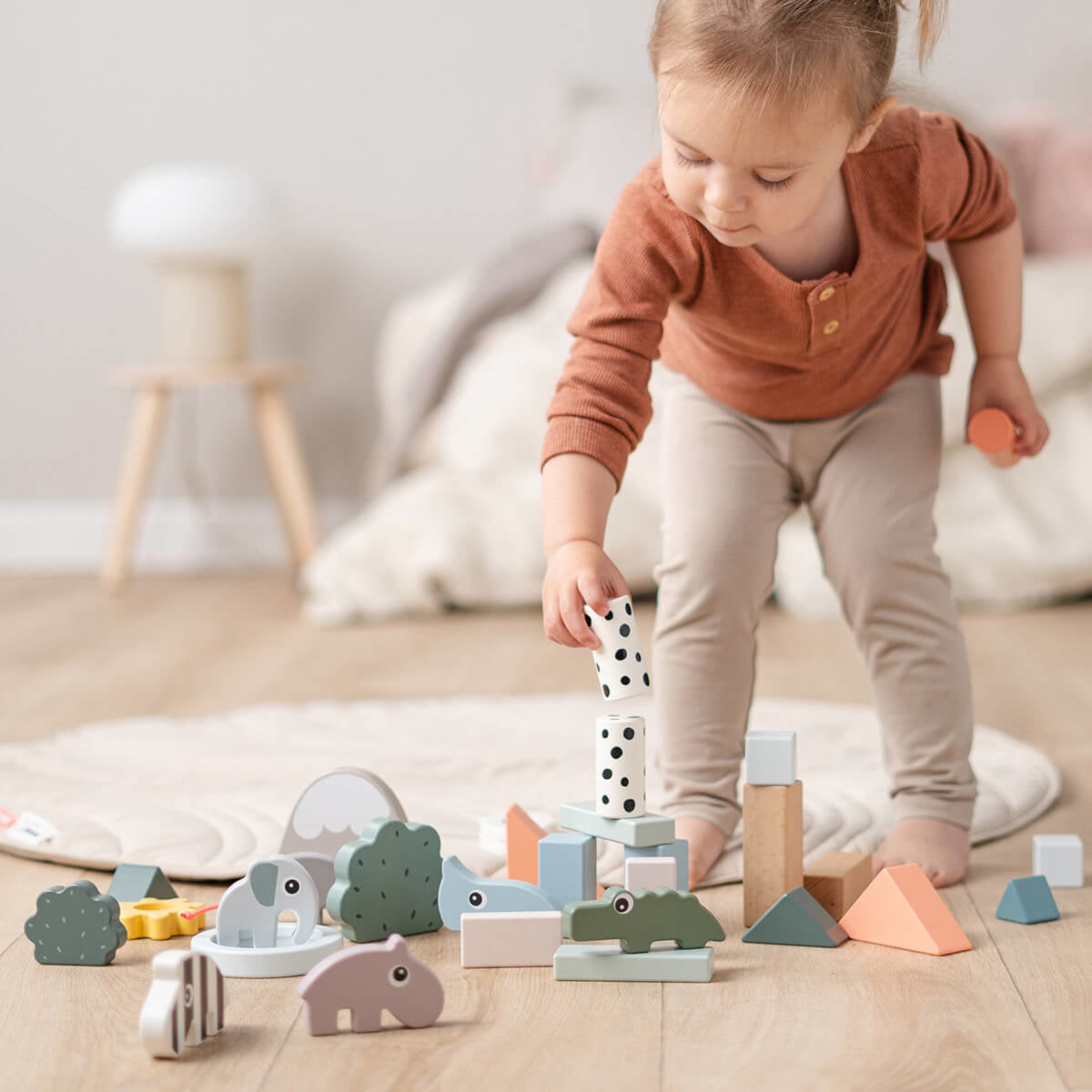 Done by Deer® Lesene kocke Deer Friends 34 kosov Done by Deer