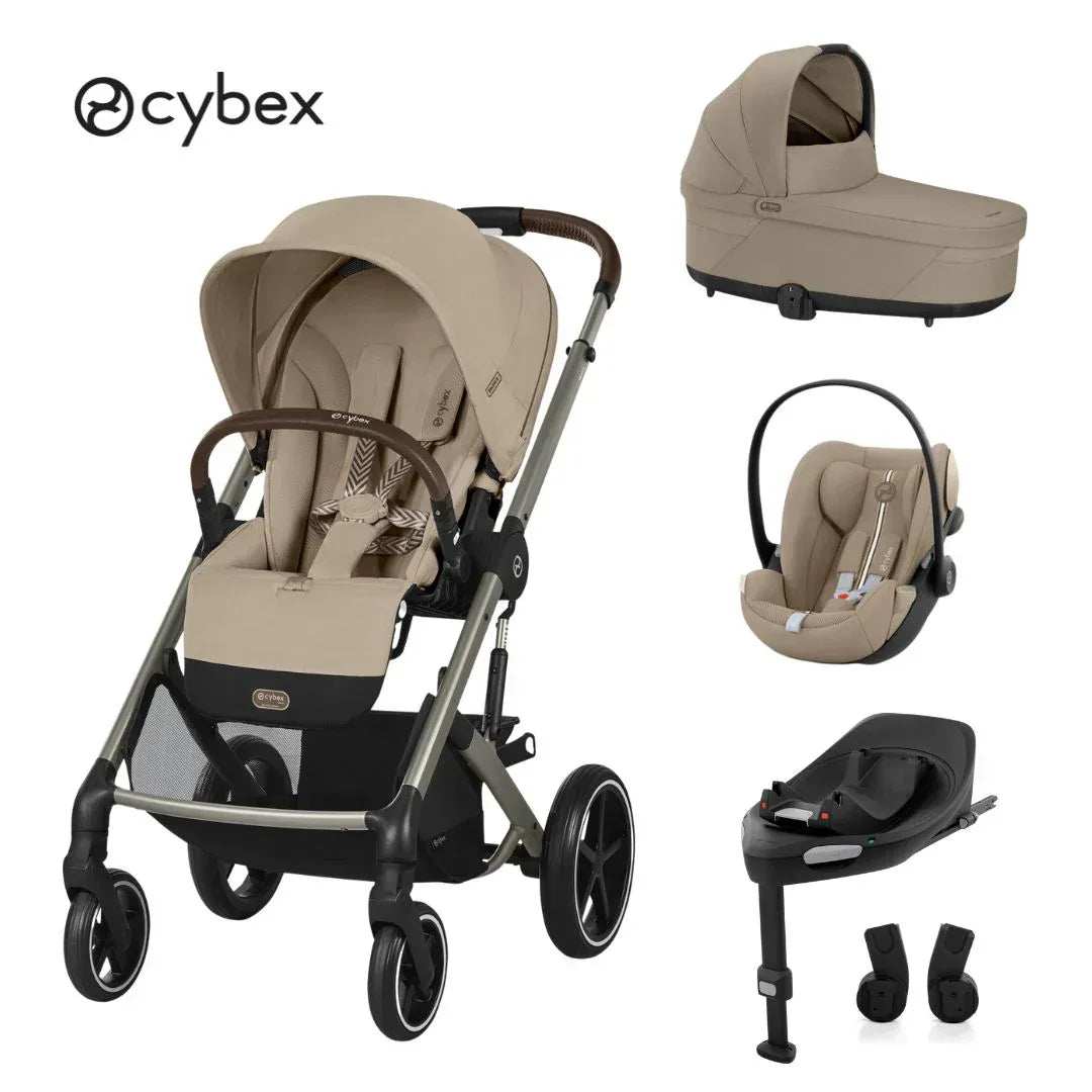 Cybex® 4in1 Stroller Balios S Lux + Carry Cot + Cloud G Car Seat + Bas –  Evitas