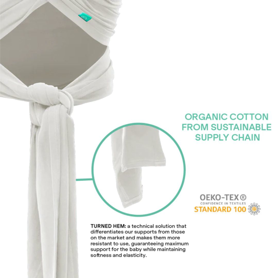 Koala Babycare® Trak za nošenje Cuddle Wrap Stretchy Light Grey Koala Babycare