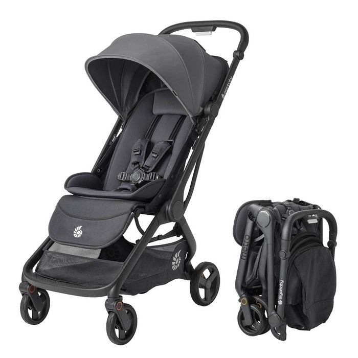 Ergobaby® Kompaktni mestni voziček Metro 3 Graphite Grey Ergobaby