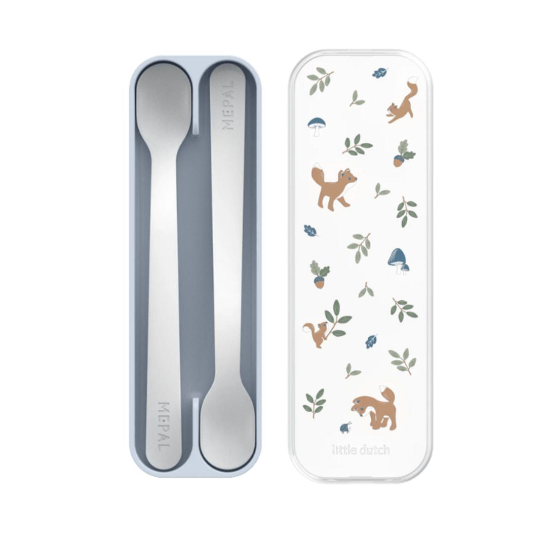 Little Dutch® Set 2 žličk za hranjenje Forest Friends Little Dutch