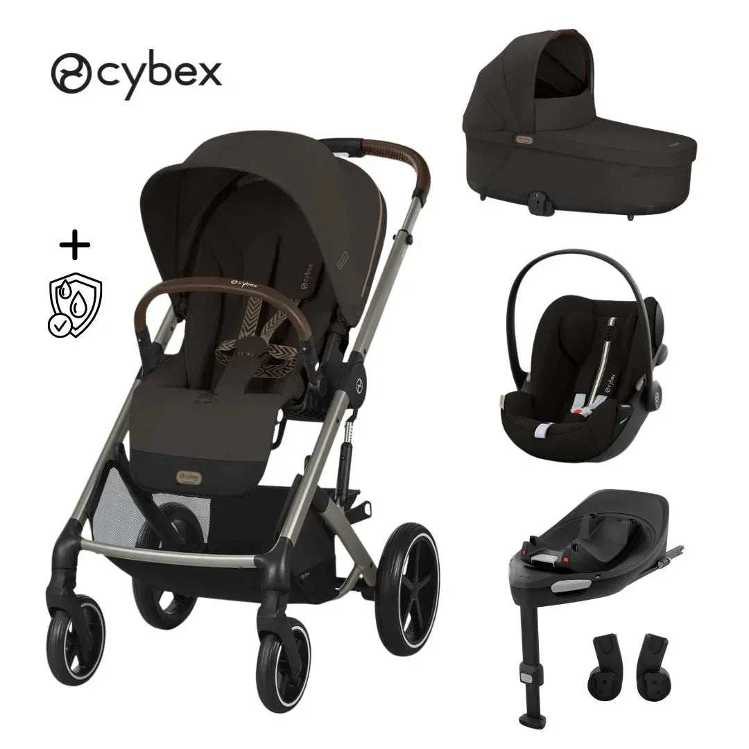 Cybex® 4in1 Stroller Balios S Lux + Carry Cot + Cloud G Car Seat + Bas –  Evitas