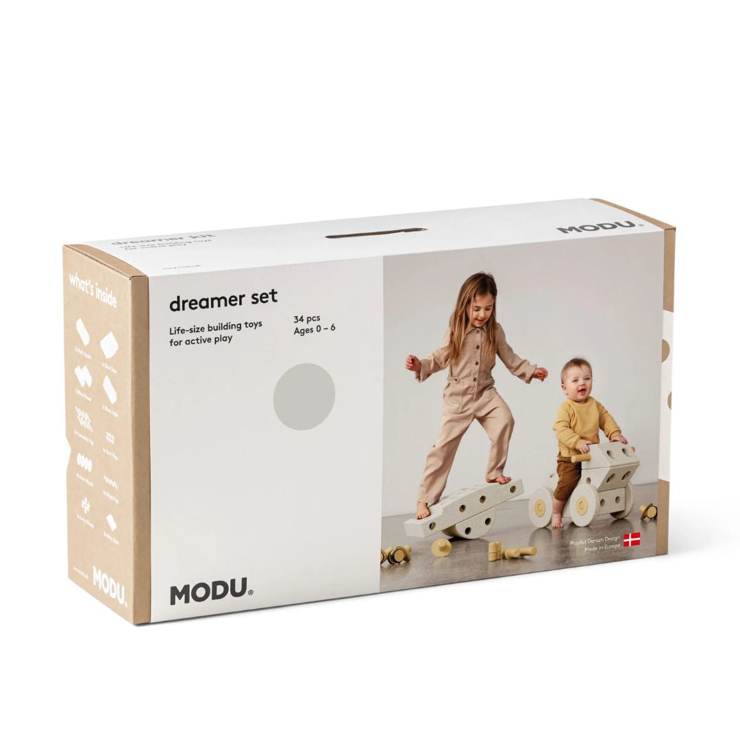 Modu® Dreamer set - Sand Grey / Honey Yellow Modu