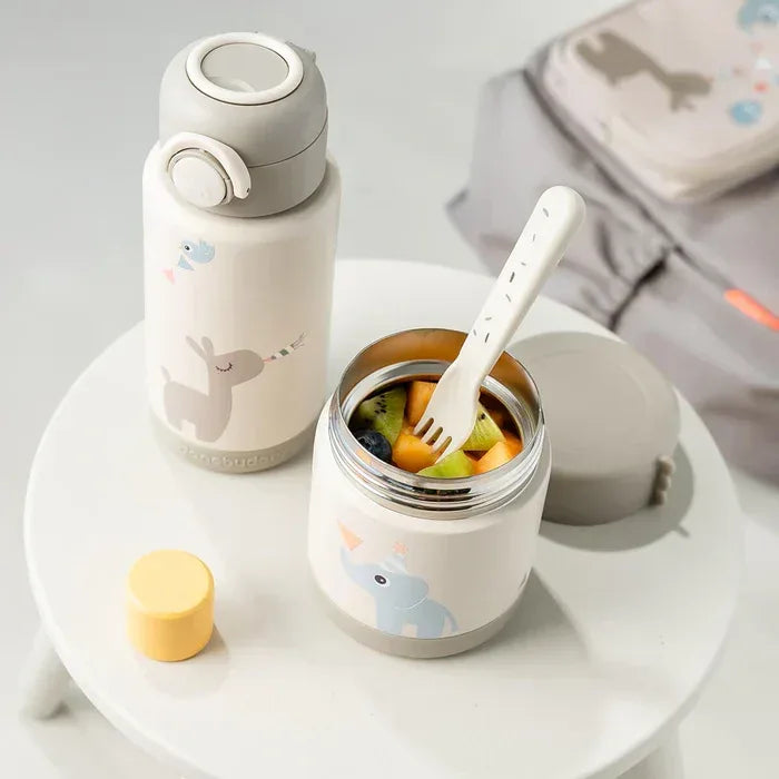 Done by Deer® Termo posodica za hrano 300ml Celebration Sand Done by Deer