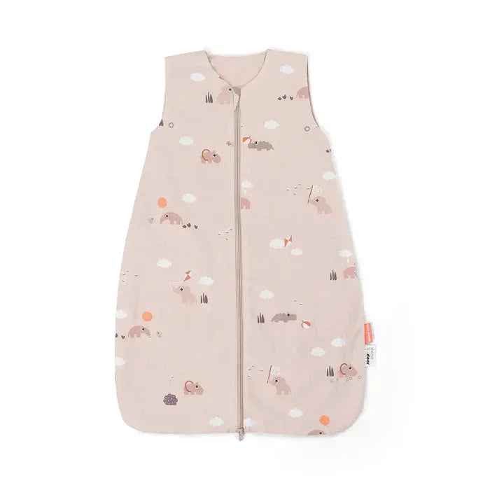 windeln de schlafsack Done by Deer® Baby-Schlafsack 70cm TOG 1.0 Playground Powder – Evitas Lochplatte Side Panel Colour:Blue Gebraucht Rose Backroad FF