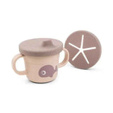 Done by Deer® Tazza con beccuccio/snack 3-in-1 Foodie Wally Powder 215ml