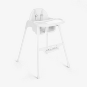 KikkaBoo® Otroški stol za hranjenje 2v1 Jammy White KikkaBoo