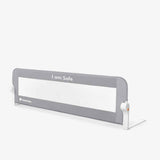 KikkaBoo® Protezione per letto I am Safe 150cm Grey