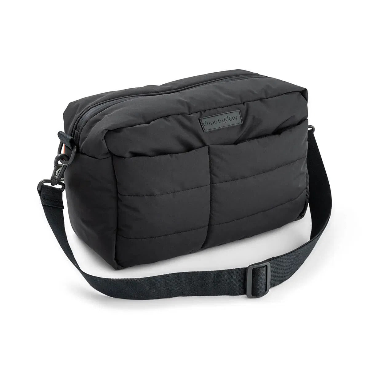 Done by Deer® Torba za voziček Quilted Black Done by Deer