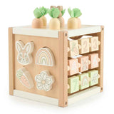 Bieco® Wooden Activity Cube Rabbit Fine