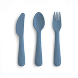 Mushie® Set di posate Twilight Blue