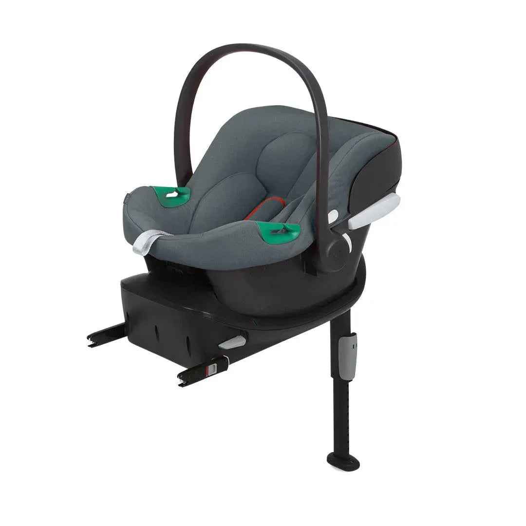 CBX by CYBEX Aton B2 i-Size Infant Car Seat (45–87 cm) Grey + Base One Isofix Base – Set