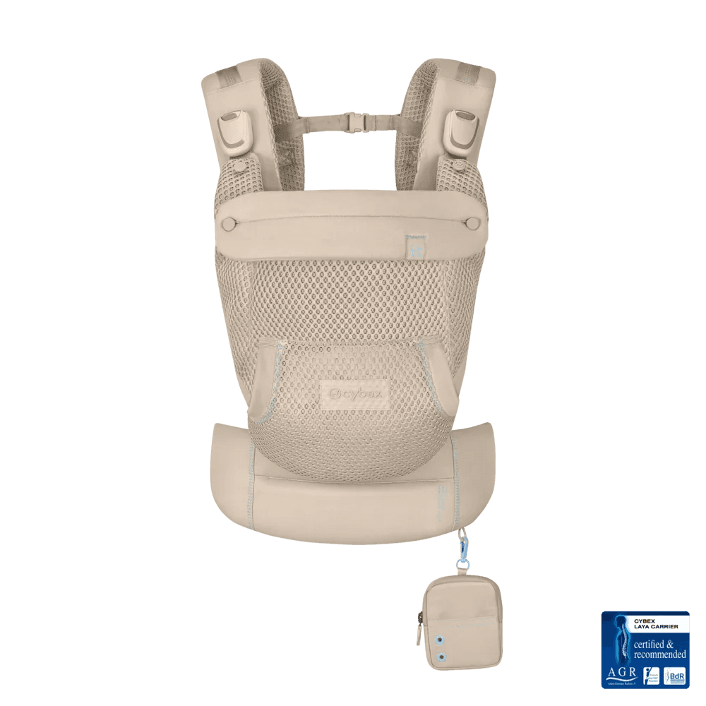 cybex infant carrier Cybex® Ergonomic Baby Carrier Laya™ (3.2–15 kg) Almond Beige – Evitas
