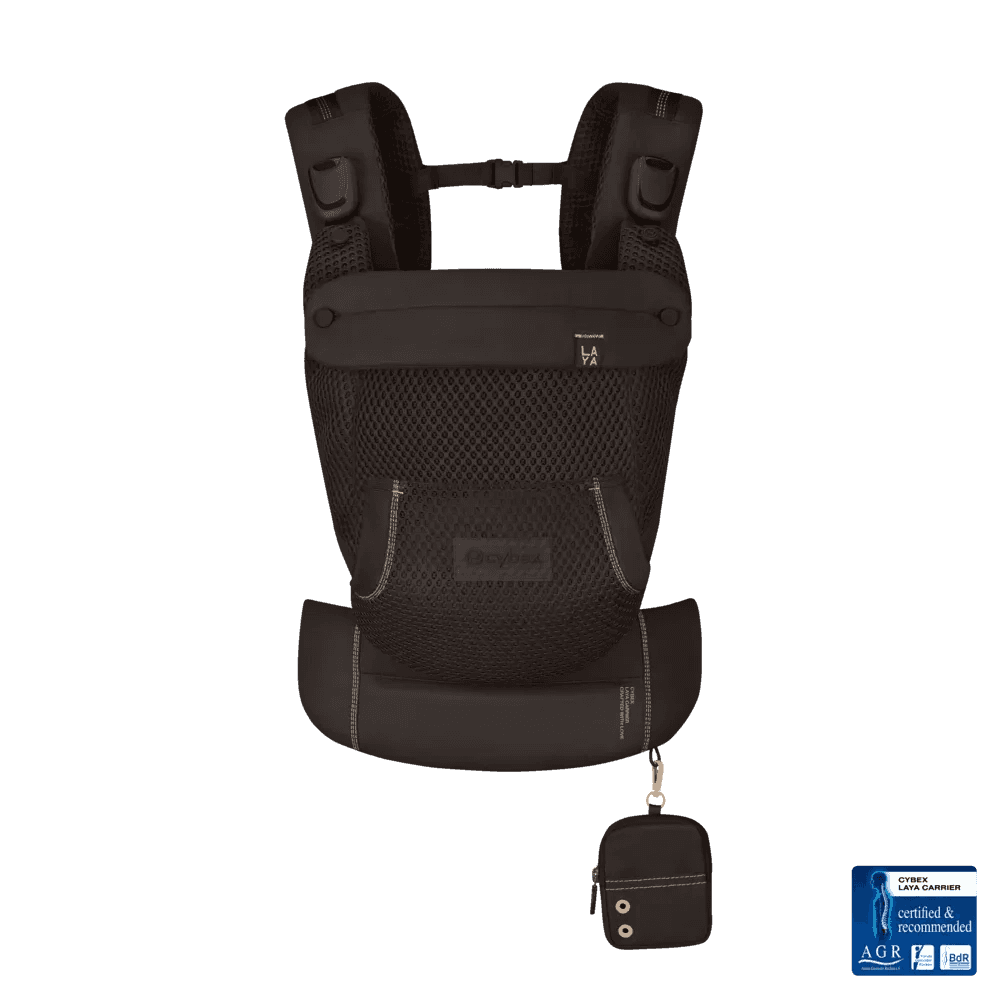 Cybex® Porte-bébé ergonomique Laya™ (3,2-15 kg) Chocolate Brown – Evitas