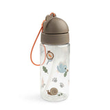 Done by Deer® Steklenička s slamico Tiny trails Sand 350 ml