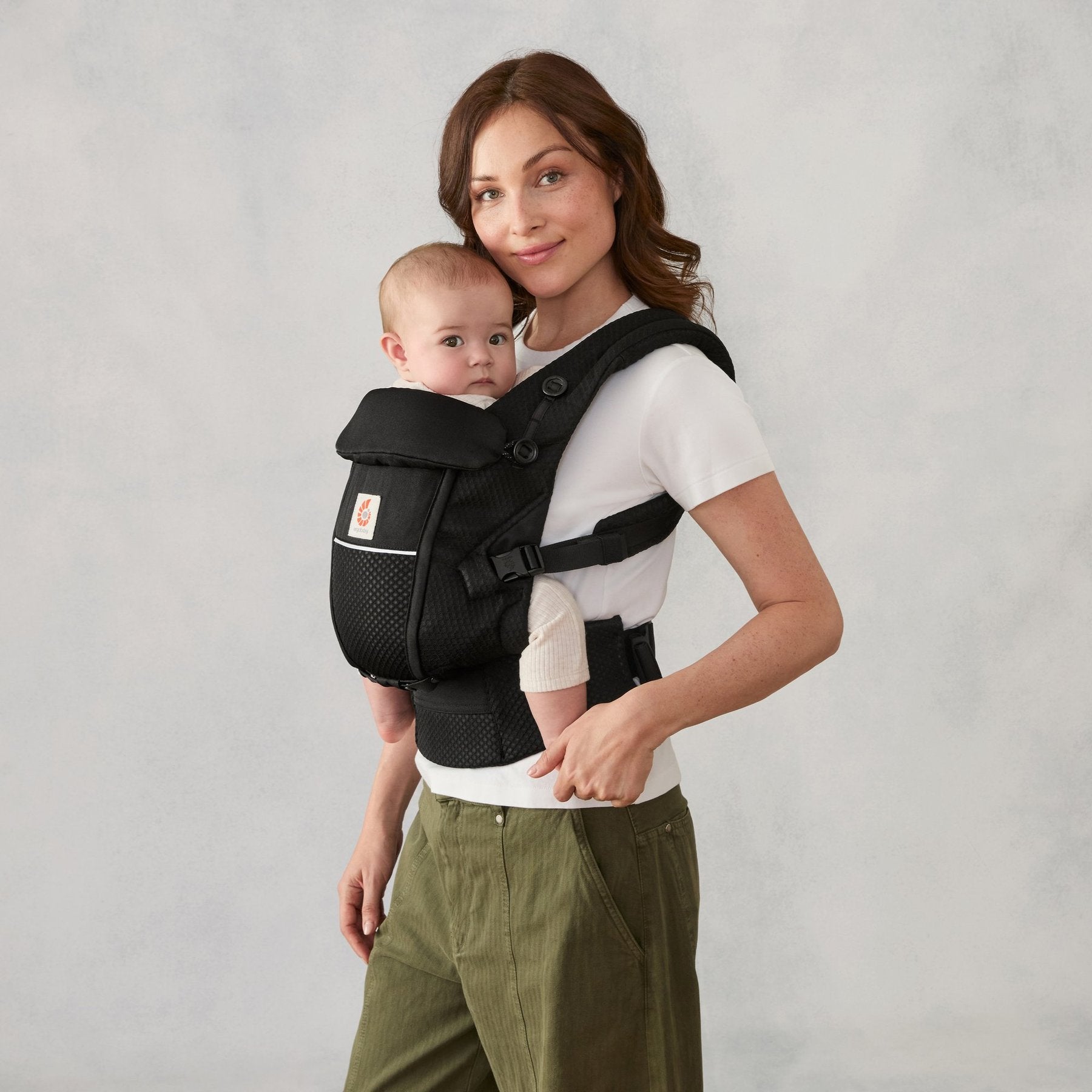 Ergobaby Baby Carrier Adapt Soft Flex Mesh Onyx Black