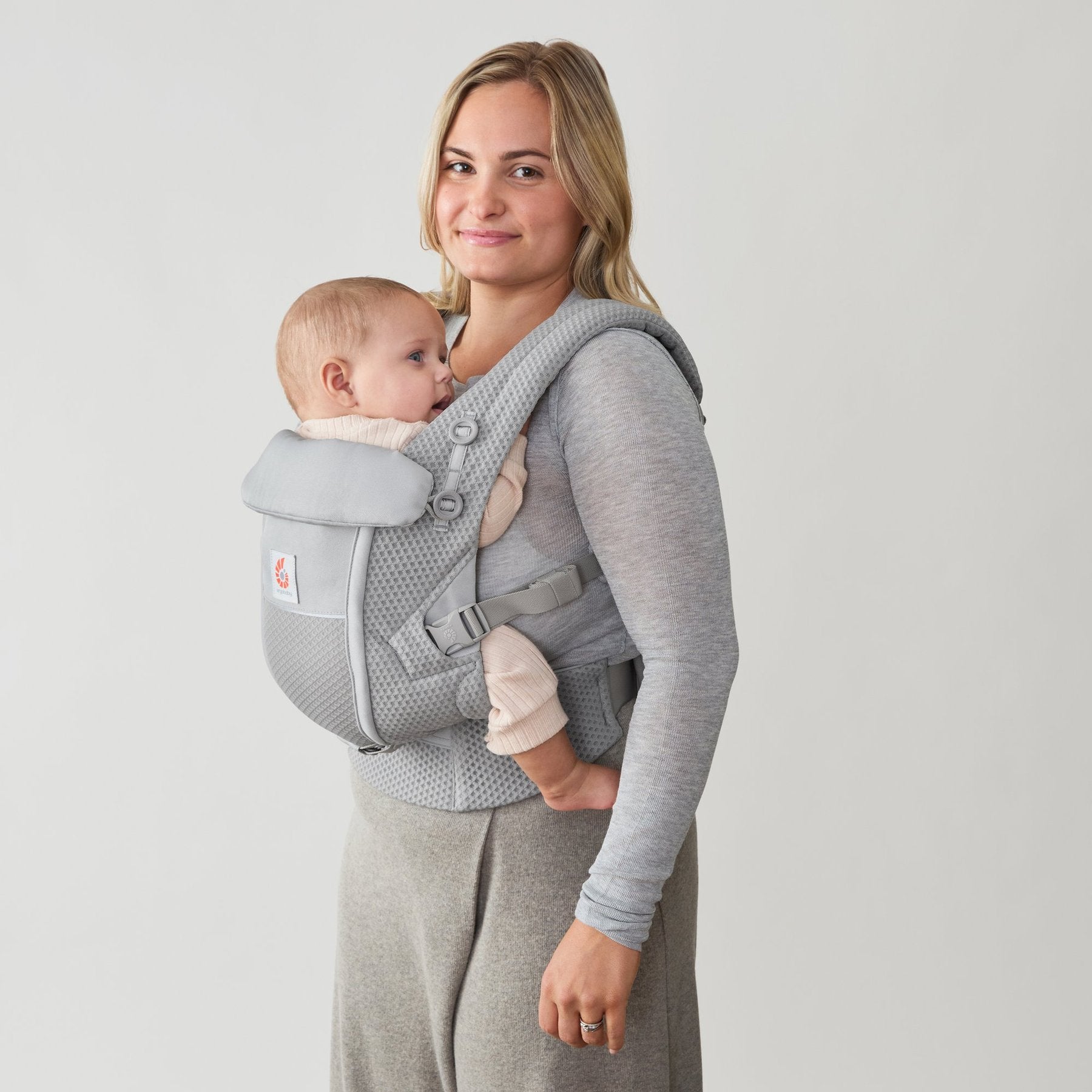 Ergobaby® Baby Carrier Adapt Soft Flex Mesh Pearl Grey