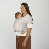Ergobaby® Carrier Aura Wrap Sustainable Mesh Soft Grey