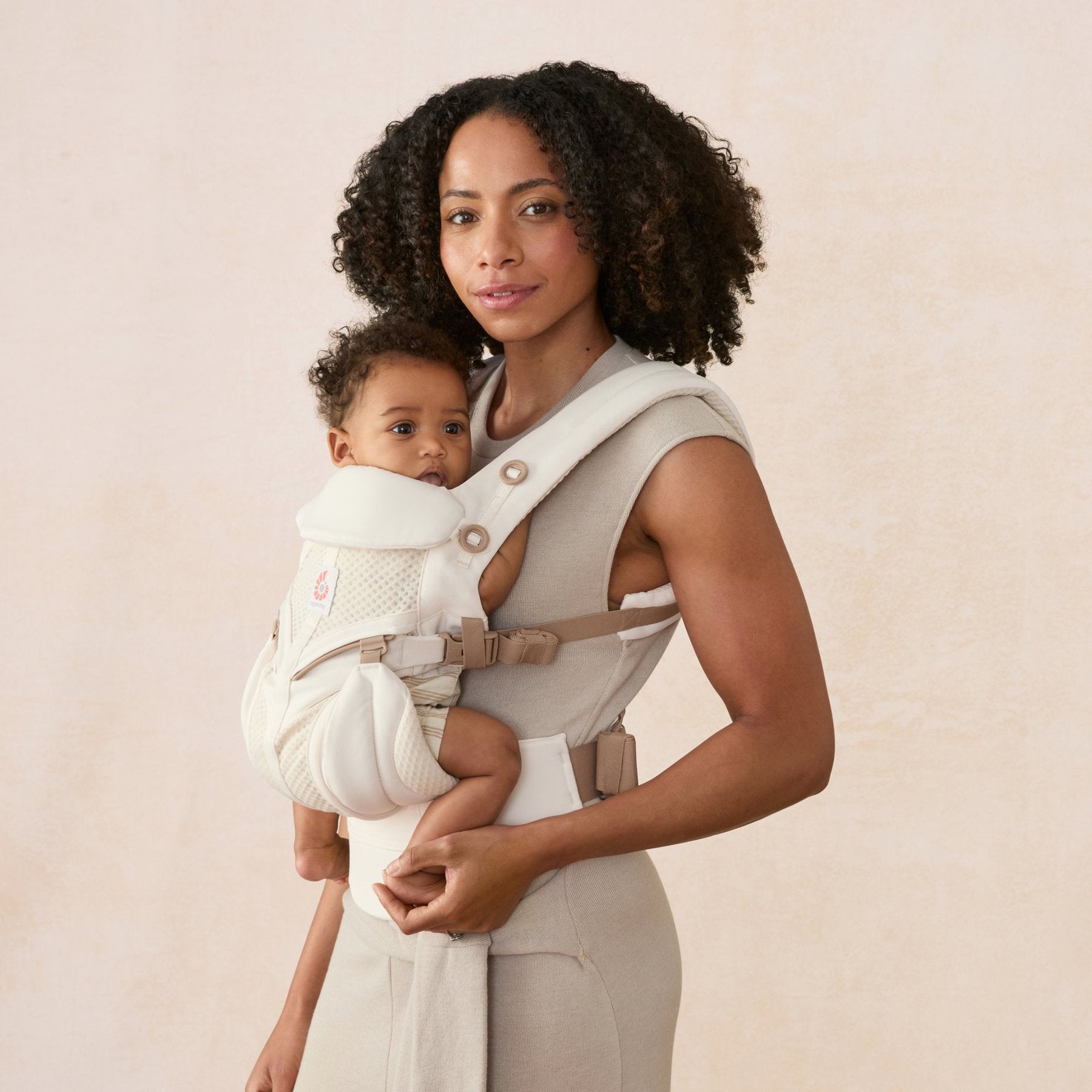 Ergobaby® Baby Carrier Omni Classic Mesh Luminous Ivory – Evitas
