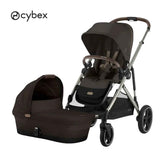 Cybex® Gazelle™ S 2-in-1 Stroller with Carry Cot Chocolate Brown