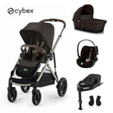 Cybex® Passeggino 4in1 Gazelle™ S + Seggiolino auto Cloud G + Base IsoFix G Chocolate Brown