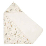 Jollein® Asciugamano con cappuccio Tiny Park 75x75