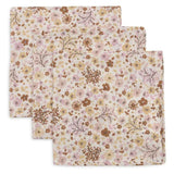 Jollein® Set 3 tetra pelene Flower Fairies 31 × 31 cm