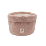 Jollein® Panier de rangement Grain Knit Wild Rose