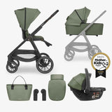 KikkaBoo® Passeggino 3 in 1 Modena Army Green