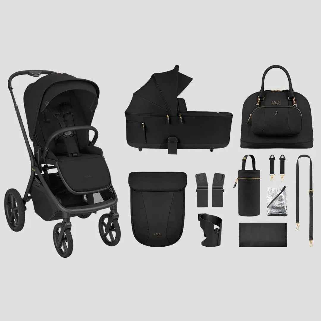 KikkaBoo® Platinum 2in1 Stroller Goya Noir – Evitas