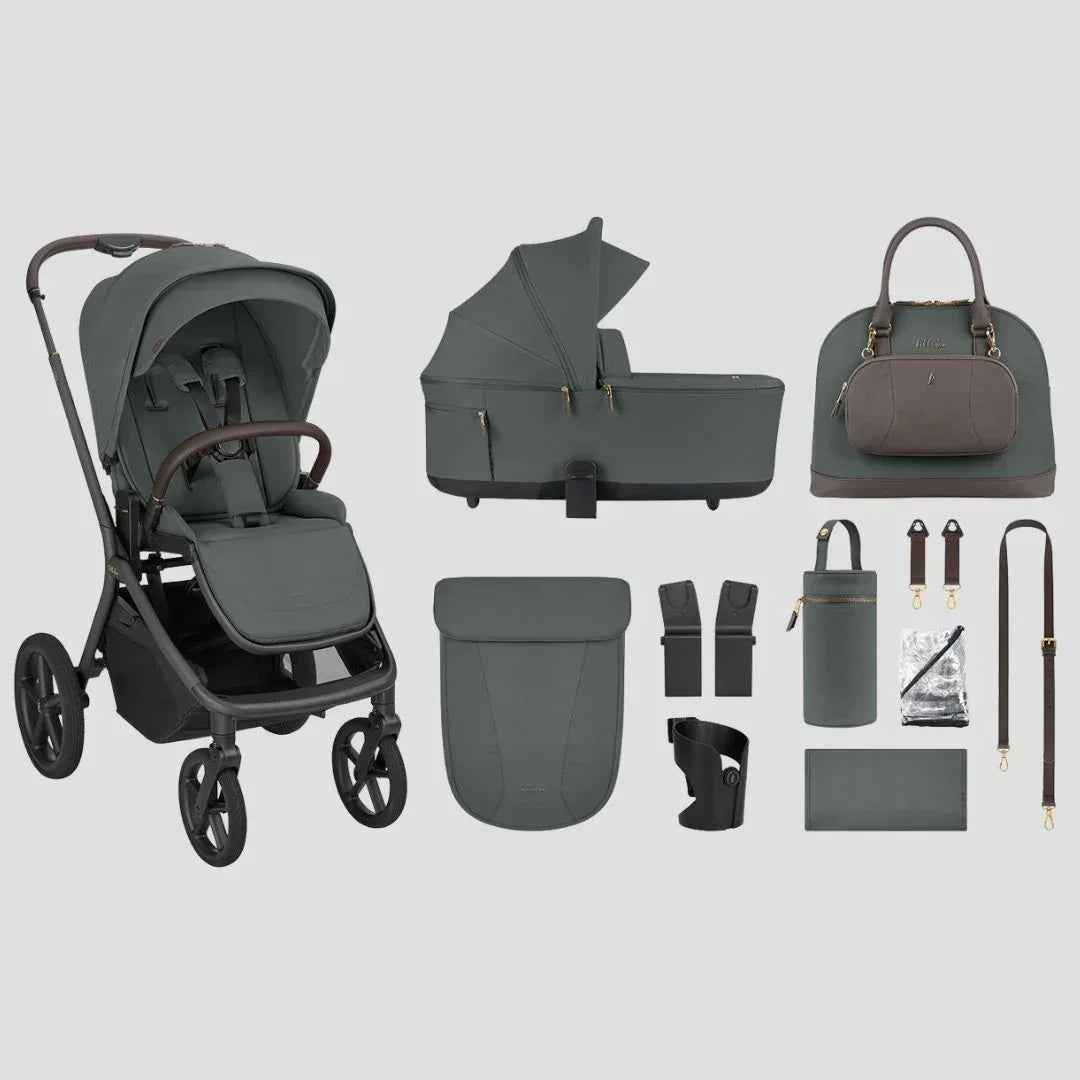 cybex priam trio KikkaBoo® Platinum 2in1 Stroller Goya Olive – Evitas