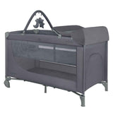 KikkaBoo® Lettino da viaggio 2 livelli 125x65 So Gifted PLUS Grey 2026