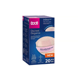 LOVI® Coppette assorbilatte antibatteriche 20 pezzi Nude