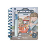 Little Dutch® Libro magico da colorare ad acqua Jim vehicles