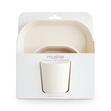 Mushie® Zestaw do karmienia 3 szt. Ivory