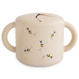 Mushie® Silikonska posodica za prigrizke Bees
