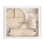 Mushie® Set pappa in silicone Bees
