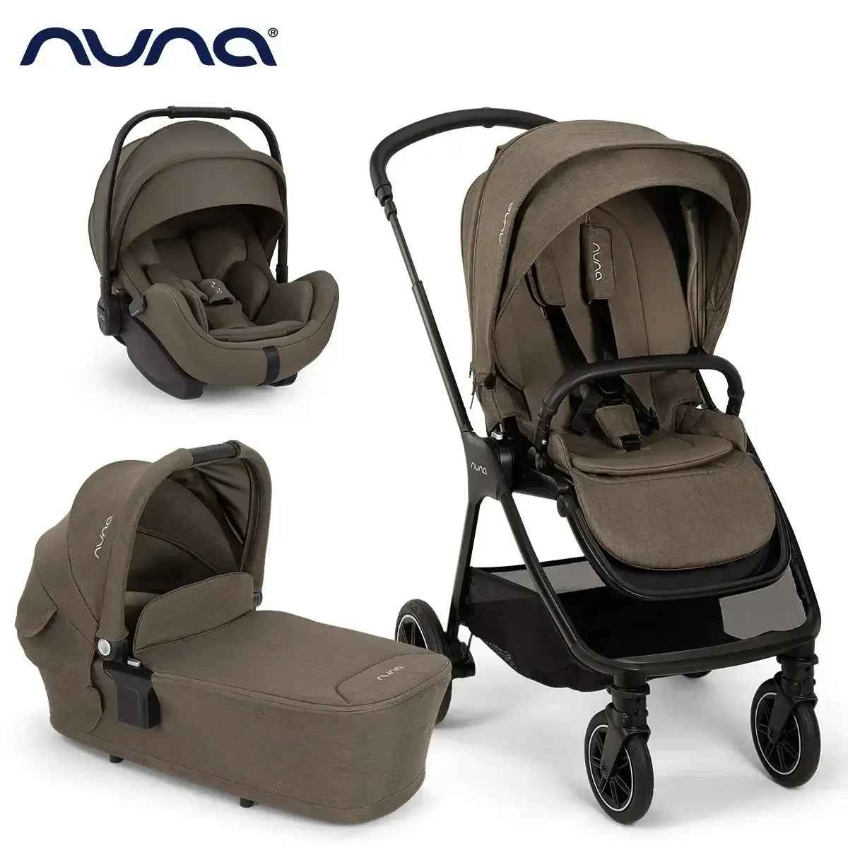 Nuna® Baby Stroller 3in1 Triv™ Next + Lytl™ + Arra™ Flex Pistachio